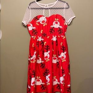 🔥Unbranded reindeer dress 2x holiday dress